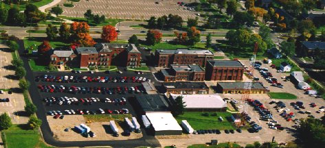 As you can see in this old state government photo, the old State Police Headquarters consisted of a number of buildings. As you can see in this old state government photo, the old State Police Headquarters consisted of a number of buildings.