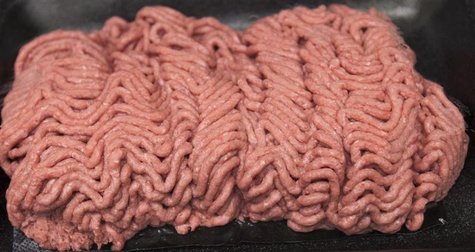 The beef product known as pink slime or lean finely textured beef is displayed on a tray during a tour March 29, 2012. REUTERS/Nati Harnik/P The beef product known as pink slime or lean finely textured beef is displayed on a tray during a tour March 29, 2012. REUTERS/Nati Harnik/P