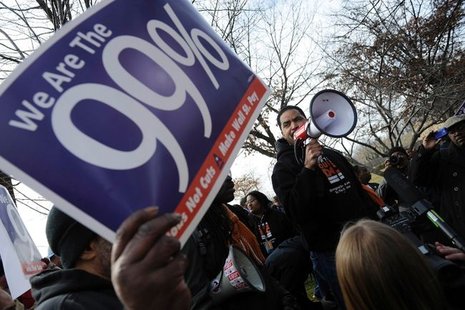 Protesters with the 'Occupy' Movement (Reuters) Protesters with the 'Occupy' Movement (Reuters)