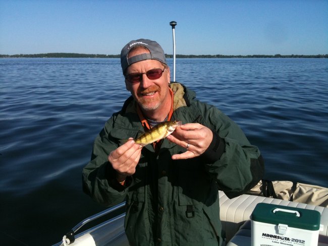 1st fish in the boat!
