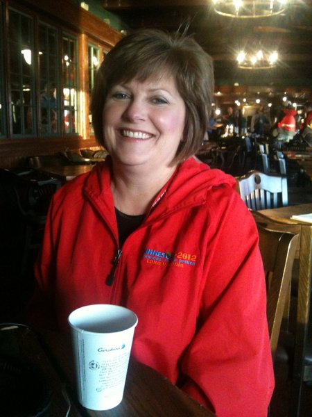 Waconia Chamber President Kellie Sites- big fan of the Early Morning Show!
