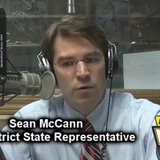 60th District State Representative Sean McCann makes an impromptu visit to the WKZO studio during "The Trifecta" on Friday May 18th.  McCann was addressing claims of him "playing politics".