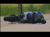 One killed in motorcycle crash in Calumet County on Saturday May 19, 2012. (courtesy of FOX 11)