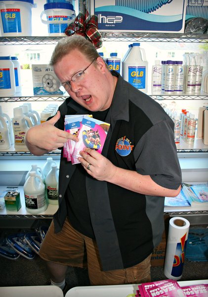 Ben Olson reminds everyone to grab a Wisconsin Dells Season Opener Card!