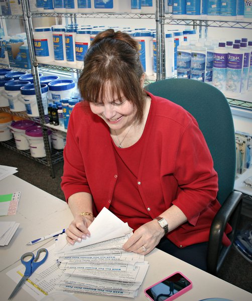 Mary makes sure everything's official...