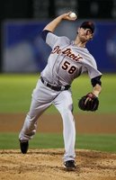Doug Fister struck out 3 in 6.2 innings in Wednesday's loss to Cleveland