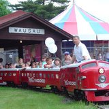 The Marathon Junction train at Marathon Park in Wausau The Marathon Junction train at Marathon Park in Wausau