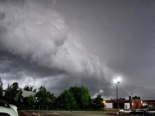 Storm clouds captured by WIFC's Dave Kallaway