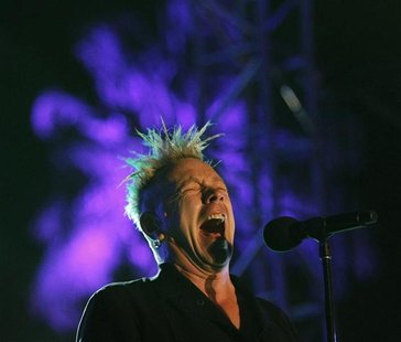 John Lydon of Public Image Ltd. performs at the Coachella Music Festival in Indio, California April 16, 2010. REUTERS/Mario Anzuoni John Lydon of Public Image Ltd. performs at the Coachella Music Festival in Indio, California April 16, 2010. REUTERS/Mario Anzuoni