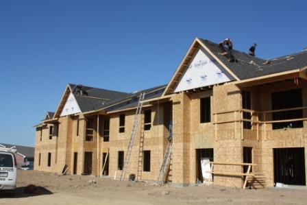 Apartment Building Being Constructed Apartment Building Being Constructed