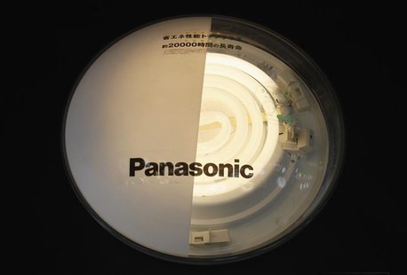 A sample of Panasonic's lighting equipment is seen at an electronics shop in Tokyo February 28, 2012. REUTERS/Toru Hanai A sample of Panasonic's lighting equipment is seen at an electronics shop in Tokyo February 28, 2012. REUTERS/Toru Hanai