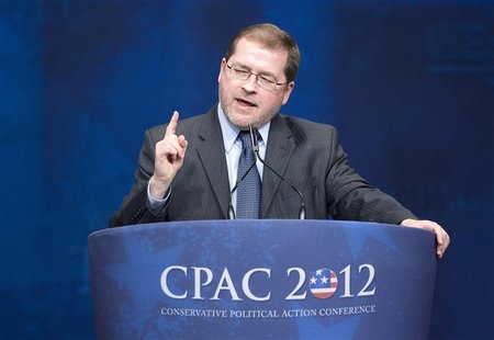 Americans for Tax Reform president Grover Norquist addresses the American Conservative Union's annual Conservative Political Action Conferen Americans for Tax Reform president Grover Norquist addresses the American Conservative Union's annual Conservative Political Action Conferen