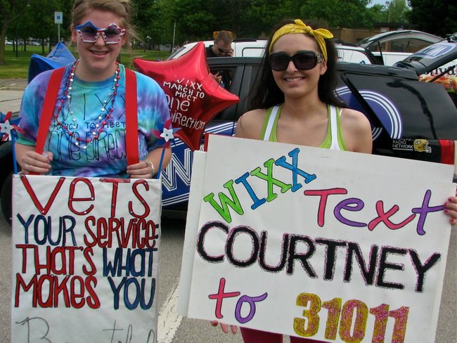 March to Meet One Direction - contestant Courtney