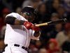 Boston Red Sox slugger David Ortiz.  Ortiz hit one home run and two doubles to pace Boston to a 6-3 win over Detroit at Fenway Park on May 29, 2012. (REUTERS)