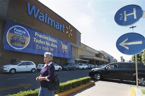 A general view of a Wal-Mart store in Mexico City, April 24, 2012. REUTERS/Edgard Garrido A general view of a Wal-Mart store in Mexico City, April 24, 2012. REUTERS/Edgard Garrido
