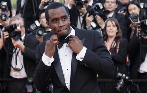 Musician and executive producer Sean "Diddy" Combs arrives on the red carpet for the screening of the film "Lawless", in competition at the Musician and executive producer Sean "Diddy" Combs arrives on the red carpet for the screening of the film "Lawless", in competition at the