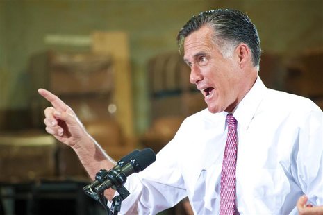 U.S. Republican presidential candidate Mitt Romney addresses supporters during a campaign rally at a local business in Las Vegas, Nevada May U.S. Republican presidential candidate Mitt Romney addresses supporters during a campaign rally at a local business in Las Vegas, Nevada May