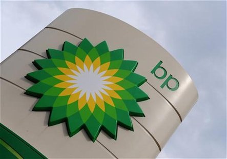 A British Petroleum (BP) logo is seen at a petrol station in south London April 27, 2010. REUTERS/Toby Melville A British Petroleum (BP) logo is seen at a petrol station in south London April 27, 2010. REUTERS/Toby Melville