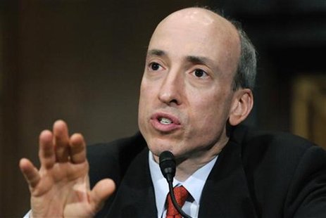 Commodity Futures Trading Commission Chairman Gary Gensler testifies at a U.S. Senate Banking Committee hearing on systemic risk and market Commodity Futures Trading Commission Chairman Gary Gensler testifies at a U.S. Senate Banking Committee hearing on systemic risk and market