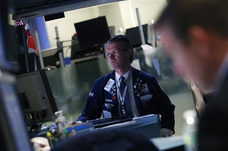 Traders work on the floor of the New York Stock Exchange June 8, 2012. REUTERS/Brendan McDermid Traders work on the floor of the New York Stock Exchange June 8, 2012. REUTERS/Brendan McDermid