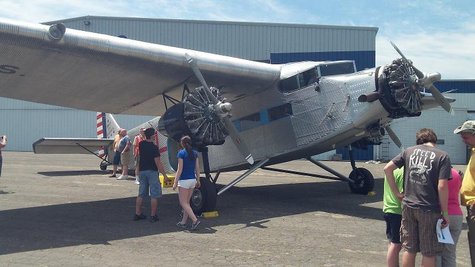 The fully restored and operational 1929 Ford Tri-Motor at the Kalamazoo Air Zoo, offering rides to the general public through Wednesday. It will be back from July 9th to the 15, and August 16, 17 & 18. In between it will be barnstorming the midwest. The fully restored and operational 1929 Ford Tri-Motor at the Kalamazoo Air Zoo, offering rides to the general public through Wednesday. It will be back from July 9th to the 15, and August 16, 17 & 18. In between it will be barnstorming the midwest.
