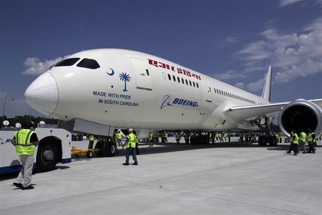 The first 787 Dreamliner passenger jet to be assembled at Boeing's South Carolina facility is rolled out during a ceremony in North Charlest The first 787 Dreamliner passenger jet to be assembled at Boeing's South Carolina facility is rolled out during a ceremony in North Charlest