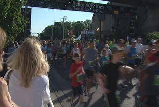 Athletes start the 2012 Bellin Run on Saturday June 9, 2012. (courtesy of FOX 11). Athletes start the 2012 Bellin Run on Saturday June 9, 2012. (courtesy of FOX 11).