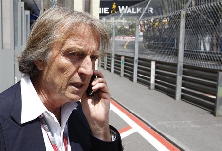 Ferrari CEO Luca Cordero di Montezemolo speaks on the phone during the Monaco F1 Grand Prix May 25, 2012. REUTERS/Max Rossi Ferrari CEO Luca Cordero di Montezemolo speaks on the phone during the Monaco F1 Grand Prix May 25, 2012. REUTERS/Max Rossi