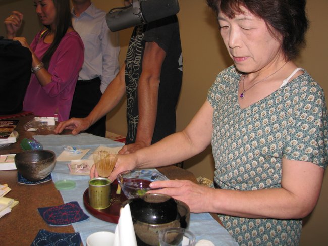 The mystery green tea ceremony
