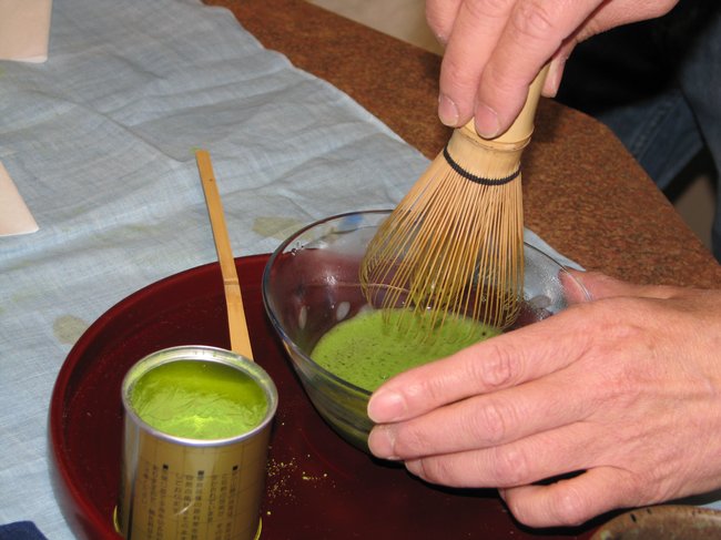 The mystery green tea ceremony