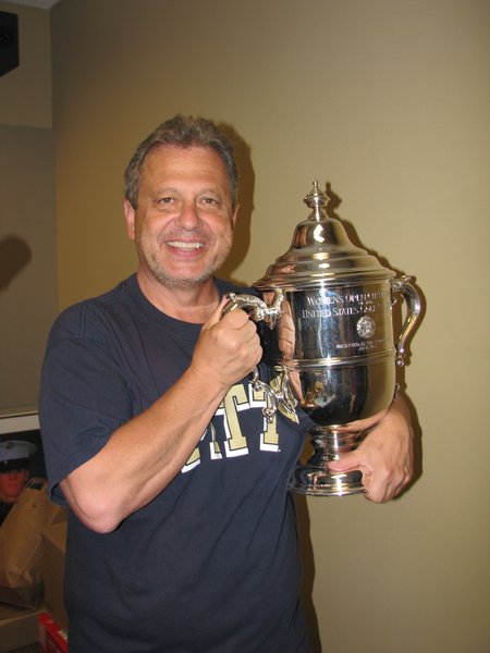 The US Women's Open Trophy