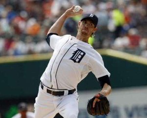 Detroit Tigers starting pitcher Doug Fister  REUTERS/Rebecca Cook 