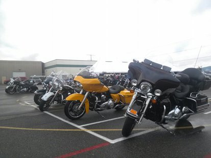 Some of the sweet bikes at Harley's Heroes Some of the sweet bikes at Harley's Heroes
