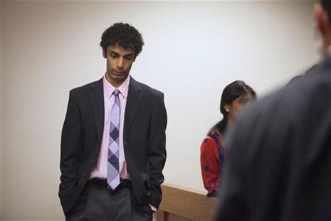 Dharun Ravi stands alone following a sentencing hearing for his conviction in using a webcam to invade the privacy of his roommate, Tyler Cl Dharun Ravi stands alone following a sentencing hearing for his conviction in using a webcam to invade the privacy of his roommate, Tyler Cl