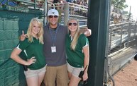 Belky Throws First Pitch Woodchucks 6 18 12 5