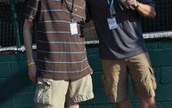 Belky Throws First Pitch Woodchucks 6 18 12 2
