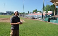Belky Throws First Pitch Woodchucks 6 18 12 21