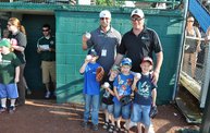 Belky Throws First Pitch Woodchucks 6 18 12 16