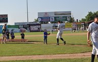Belky Throws First Pitch Woodchucks 6 18 12 12
