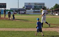 Belky Throws First Pitch Woodchucks 6 18 12 9