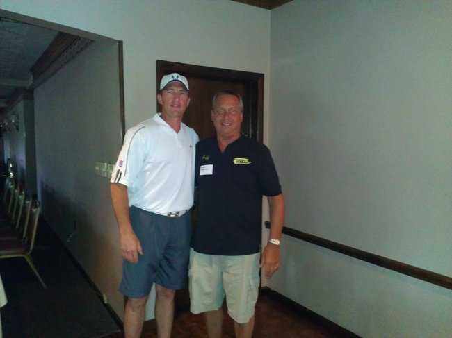 Polka King Jeff Heinz with Bill Schroeder