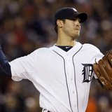 Tigers starting pitcher Rick Porcello Tigers starting pitcher Rick Porcello