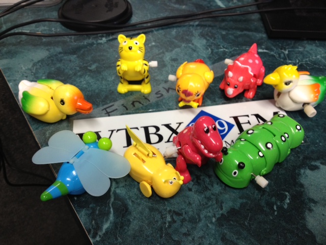 Wind up to Moondance! Listen for your chance to pick a winner from these stellar wind-ups!