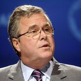 Former Florida Governor Jeb Bush addresses the National Association of Latino Elected and Appointed Officials Annual Conference at the Walt 