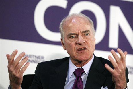 Henry Kravis of Kohlberg Kravis Roberts & Co. speaks during an interview in New York, April 3, 2012. REUTERS/Shannon Stapleton Henry Kravis of Kohlberg Kravis Roberts & Co. speaks during an interview in New York, April 3, 2012. REUTERS/Shannon Stapleton
