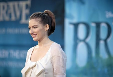 Cast member Kelly Macdonald arrives at the premiere of Disney Pixar's "Brave" in Hollywood, California June 18, 2012. REUTERS/Jason Redmond Cast member Kelly Macdonald arrives at the premiere of Disney Pixar's "Brave" in Hollywood, California June 18, 2012. REUTERS/Jason Redmond