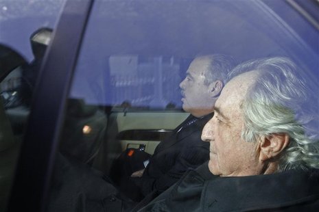 Bernard Madoff (R) is escorted from Federal Court in New York January 5, 2009. REUTERS/Lucas Jackson Bernard Madoff (R) is escorted from Federal Court in New York January 5, 2009. REUTERS/Lucas Jackson