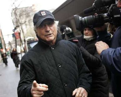 Bernard Madoff walks back to his apartment in New York December 17, 2008. REUTERS/Shannon Stapleton Bernard Madoff walks back to his apartment in New York December 17, 2008. REUTERS/Shannon Stapleton