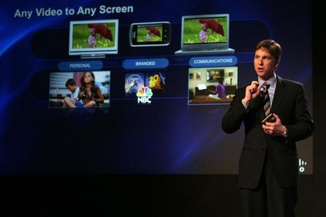 Cisco Systems executive Ned Hooper talks about video on the Internet during a news conference at at the 2010 International Consumer Electron Cisco Systems executive Ned Hooper talks about video on the Internet during a news conference at at the 2010 International Consumer Electron