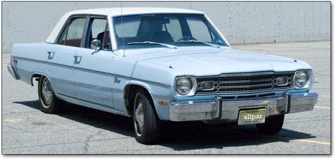 1974 Plymouth Valiant (photo from www.valiant.org) 1974 Plymouth Valiant (photo from www.valiant.org)